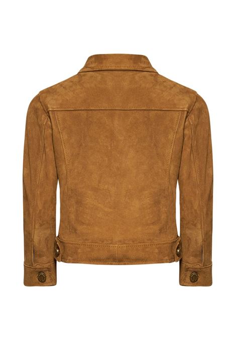 Giacca in camoscio ROBERTO CAVALLI KIDS | CBP26019GBM11